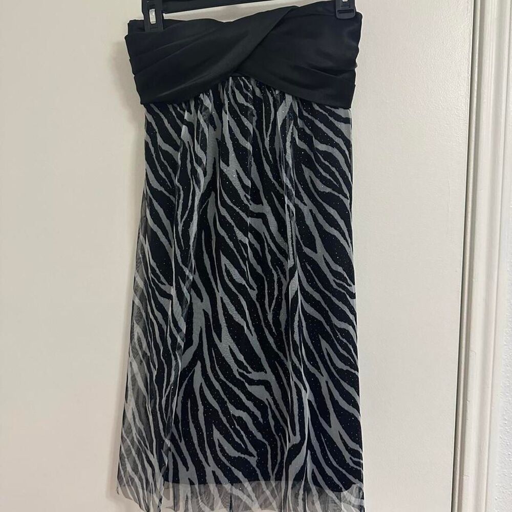 Jump Women's Black and Navy Dress